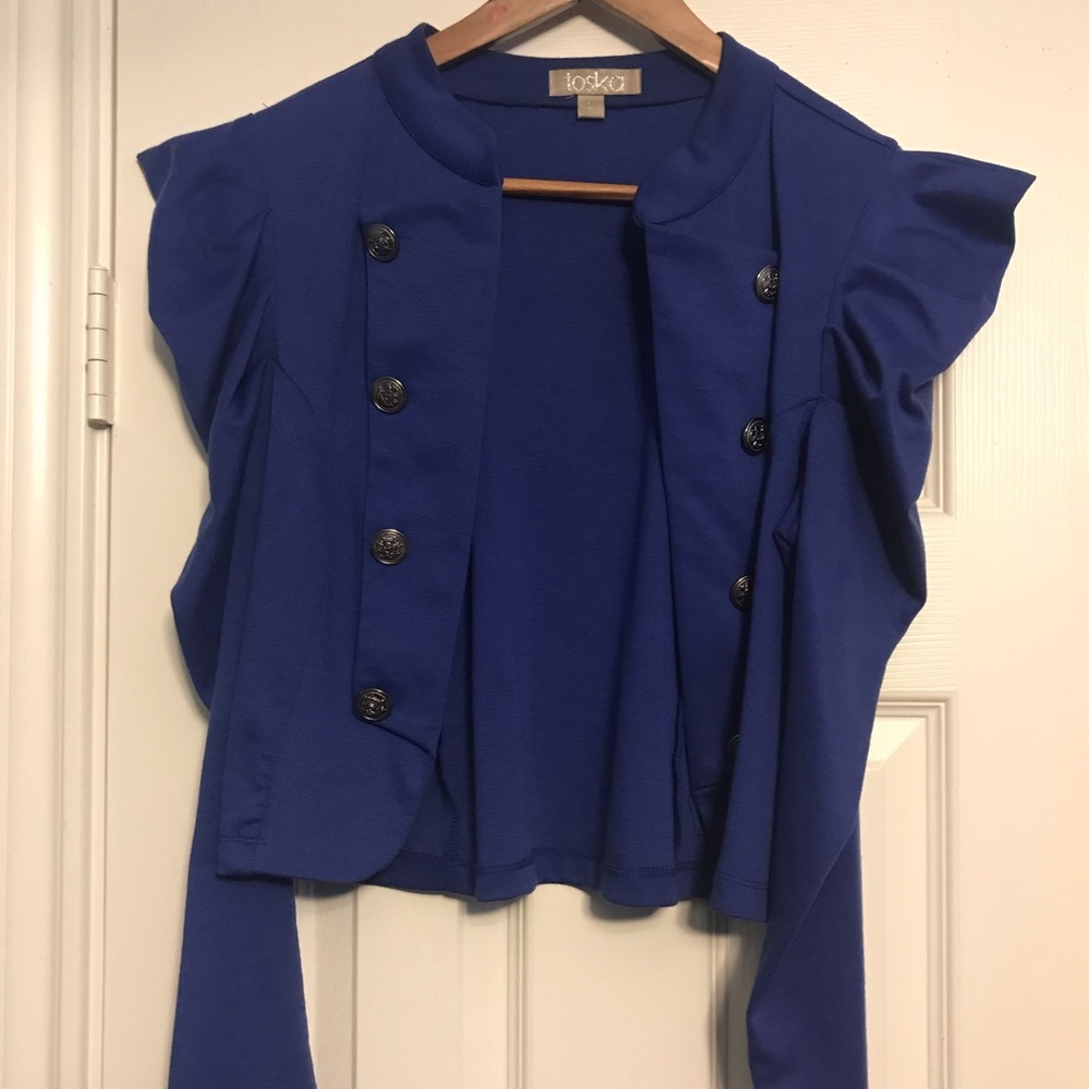 Blue jacket *Stylish*